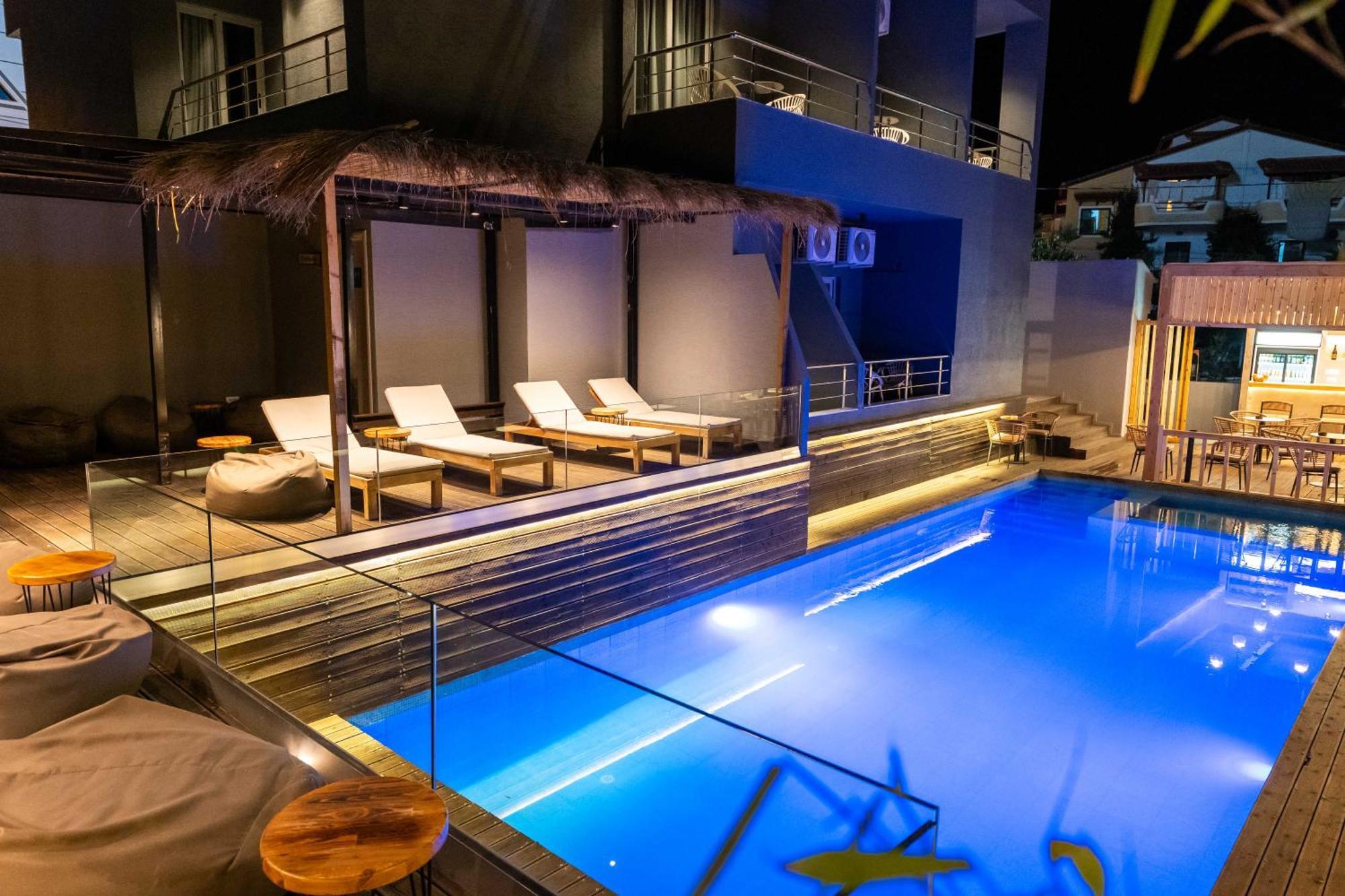 Hotel Piramida Ksamil Buitenkant foto