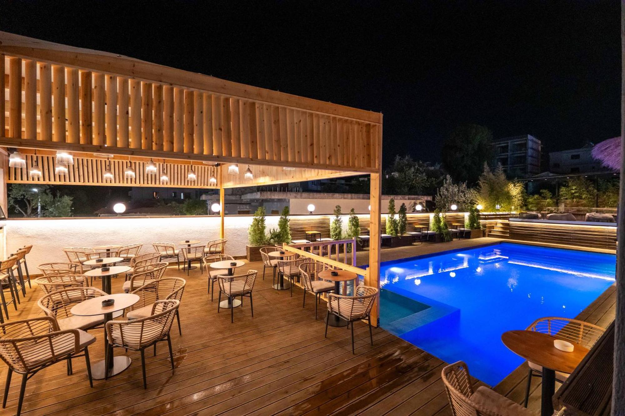 Hotel Piramida Ksamil Buitenkant foto