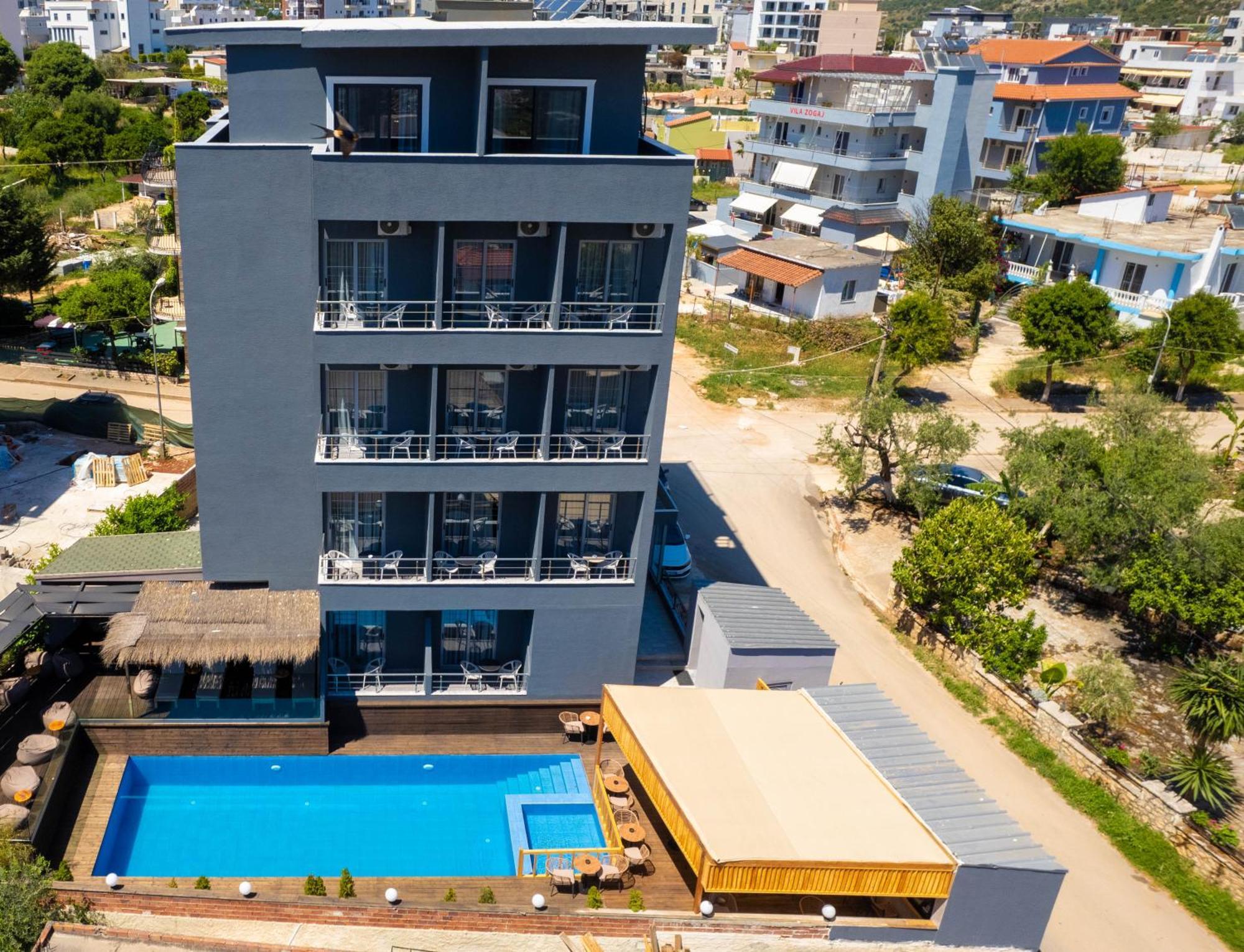 Hotel Piramida Ksamil Buitenkant foto