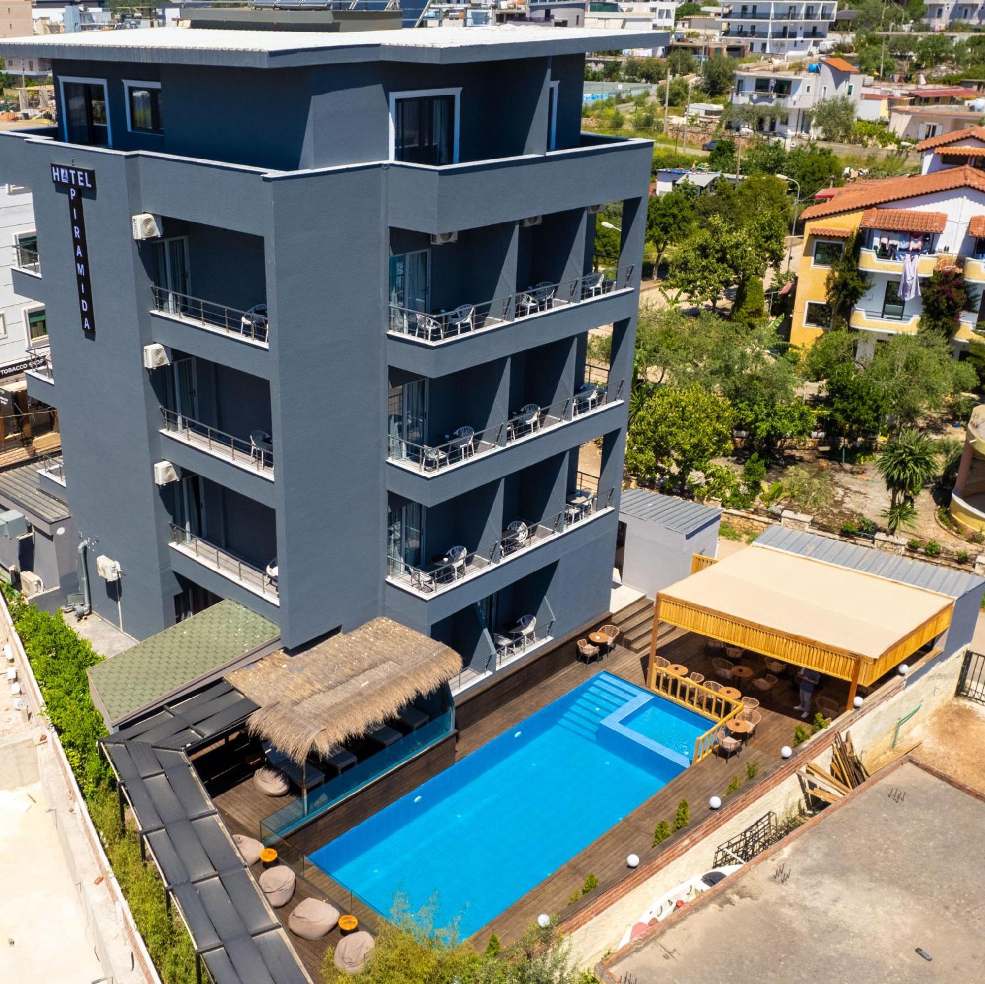 Hotel Piramida Ksamil Buitenkant foto